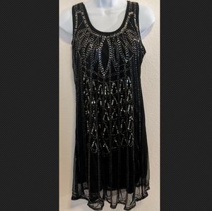 1920's Flapper Dress and accessories